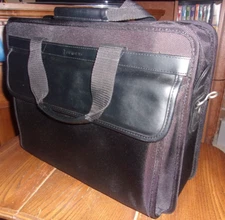 TARGUS TLON1 Top-Loading Notepac Black High Density Nylon