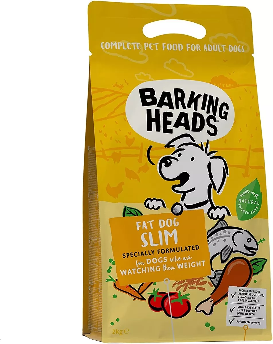 Barking Heads Fat Dog Slim Dry Adult Dogs Food Low Fat High