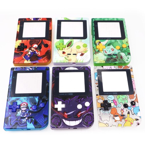 GameBoy Pocket LCD Backlight Screeb W/UV Print Shell 5 Levels Brightness - Picture 2 of 17