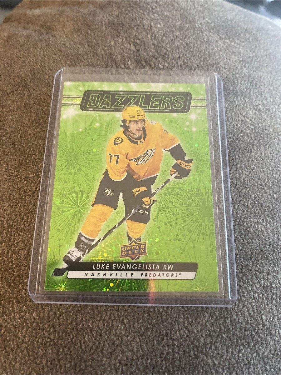 2023-24 Upper Deck Series 2 Dazzlers Green #DZ-54 Luke 2023-24 Upper Deck Series 2 Dazzlers Green #DZ-54 Luke