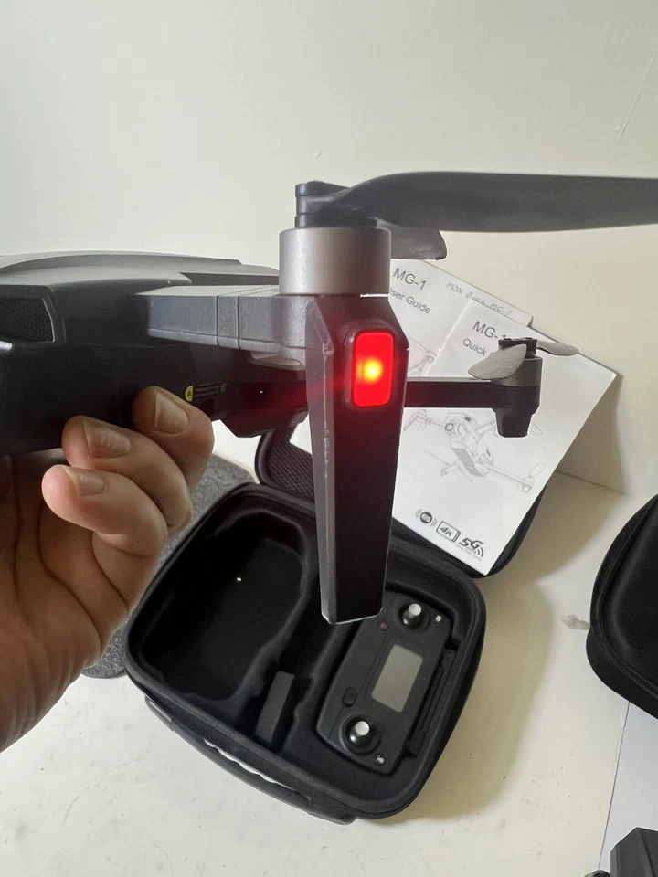 MJX MG-1 Drone 4K HD 2-Axis Gimbal EIS 5G WFIF FPV UAV Quadcopter DRONE AS-IS!!! - Image 3 of 4