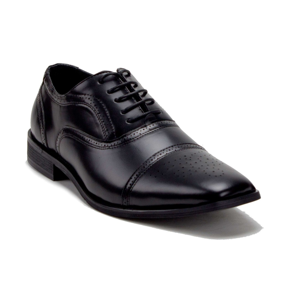 Classic Black Men\'s Cap-Toe Dress Shoes aldo Ferro Aldo Men main image 3