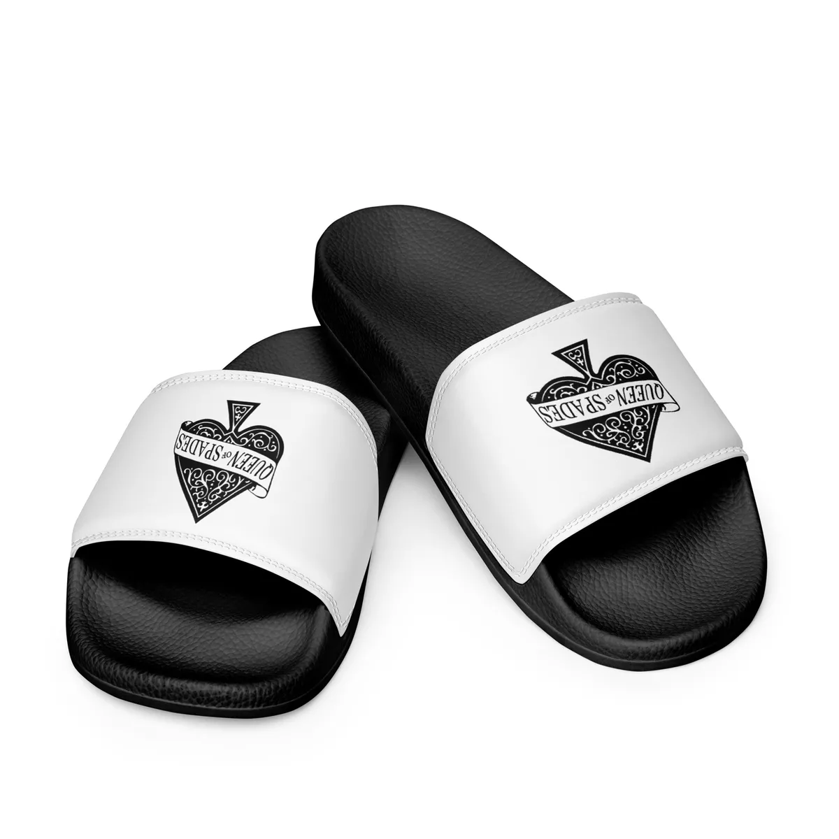 Queen of Spades Flip Flops Women s Slide Sandals QOS Shoes Hot