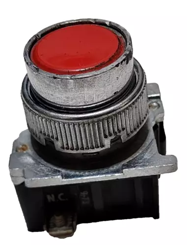 Cutler-Hammer 10250T Red 1 NC / 1 NC Push Button Switch 600Vac 250Vdc