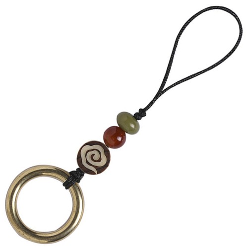 2 Count Retro Ring Buckle Work Phone Rope Lanyard Cellphone Holder - 第 7/12 張圖片