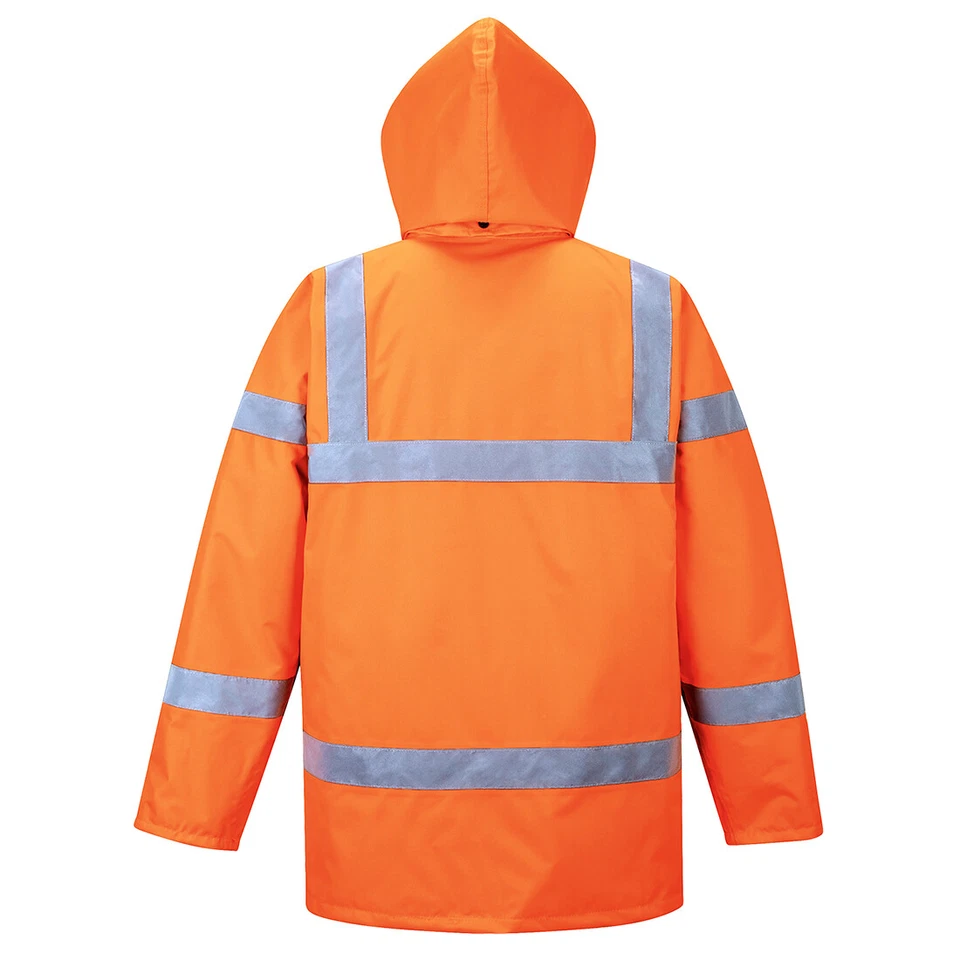 Portwest URT30 Hi Vis Reflective Waterproof Lined Traffic Safety Work Jacket - Image 2 of 3