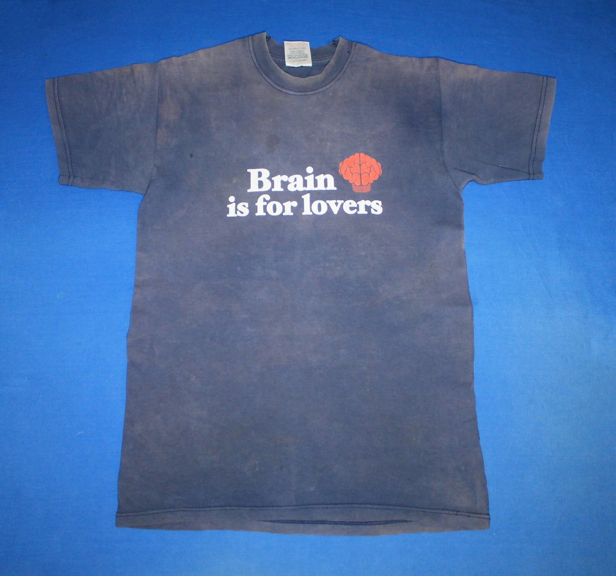 N.E.R.D Shirt Brain is For Lovers Hip Hop Band Navy Men's Tee S | eBay