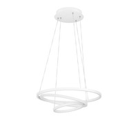 Moderne HäNgelampen Weiß 1X43,2W Led 6000Lm IP20 3000-6500K