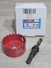 Hole Saw Drill Bit LAIWEI HSS Hole Cutter with Arbor for Wood,PVC Board and P...