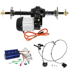 40" Electric Differential Rear Axle 48V 1000W Motor Brake Go kart Golf Cart ATV