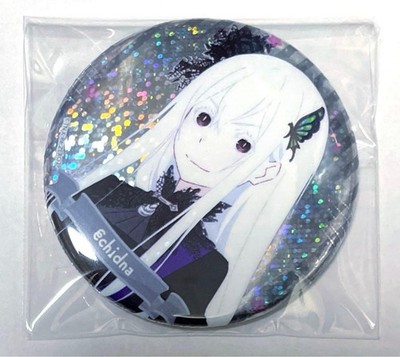 Echidna Re:Zero Emilia's Birthday Life Hologram Can Badge Rare 2020