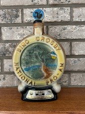 Jim Beam Golf Decanter,  Bing Crosby National Pro Am, 1970, Regal China, EMPTY