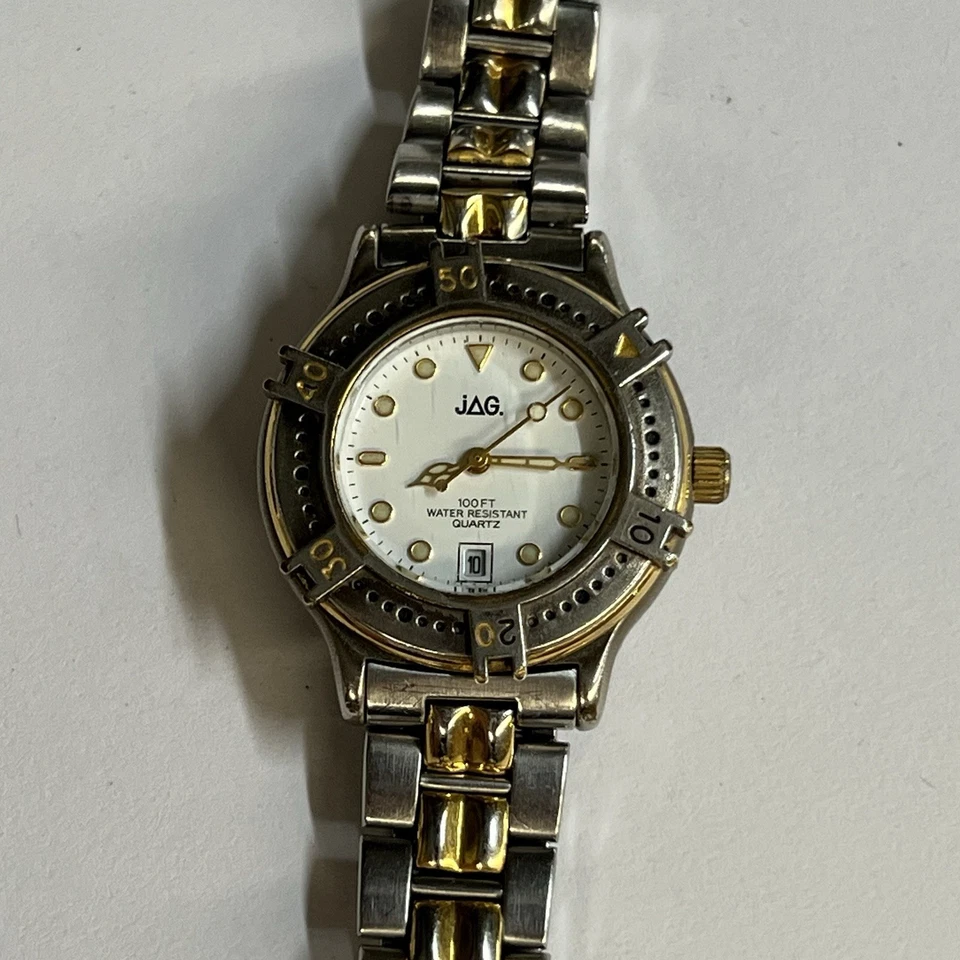 Jag J95A Quartz Vintage Women’s Stainless Steel Watch *Needs New Battery*❗️ - image 2 of 4