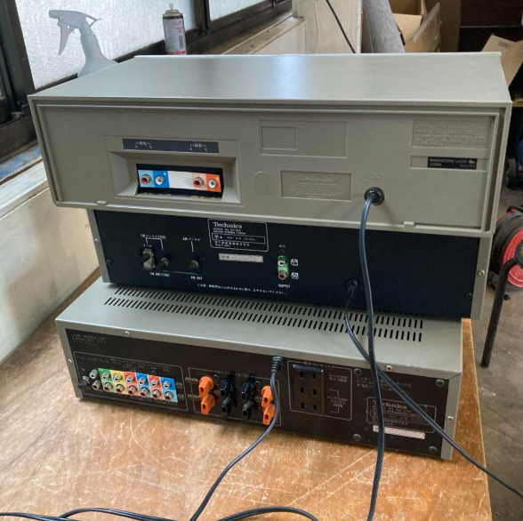 TECHNICS RS-M240X, SU-V44, ST-S22 Audio Sets Decks Vintage Japan