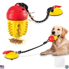 Interactive Tug of War Dog Toy, Squeaky Puzzle for Medium Large Breeds