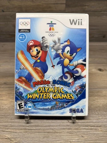 Mario & Sonic at the Olympic Winter Games (Wii, 2009) Tested Read !!