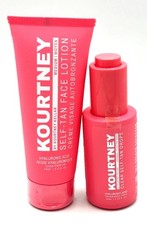 Kourtney Kellar Self Tan Kit Face Lotion Clear Self Tan Drops 2 Pc Set