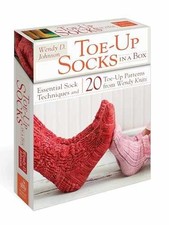 Toe-Up Socks in a Box: Essential Sock - Cards, by Johnson Wendy D. - Good