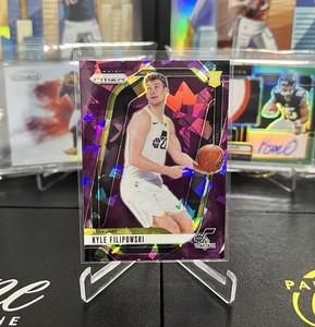 2024-25 Panini Prizm Kyle Filipowski Rookie #263 Purple Cracked Ice Prizm /149