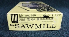 Fine Scale Miniatures - Kit # 140 - Sawmill - Rare Kit