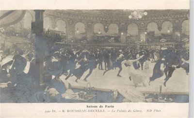 PARIS 75 Palais-de-Glace Eislaeufer Ballsaal Belle-Epoque Eleganz Gesellschaft S