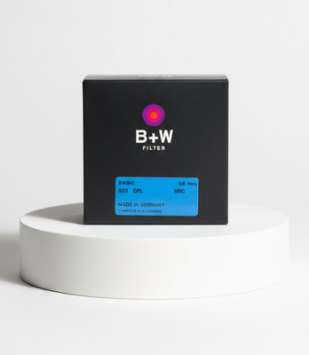 B+W BASIC Polfilter MRC 58 mm Kamera-Objektivfilter Neu Versand aus Deutschland