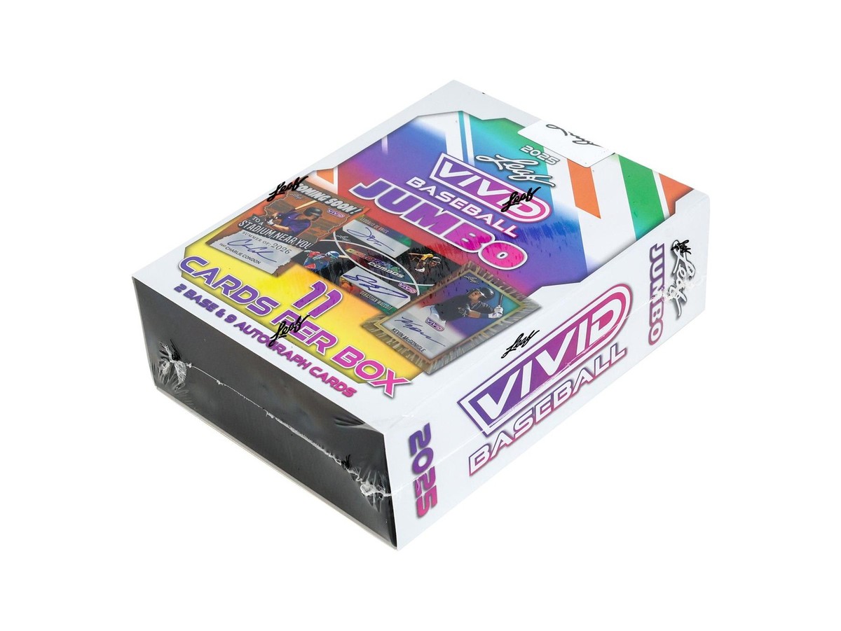 2025 LEAF VIVID BASEBALL HOBBY JUMBO BOX | eBay
