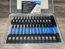 Toolant S2 Alloy Steel Impact Screwdriver Bit Set 26+1 Piece Hardware TA01026001