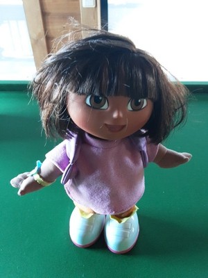 2001 Fisher Price Dora the Explorer ''We Did It'' Dancing Dora Doll, Vintage