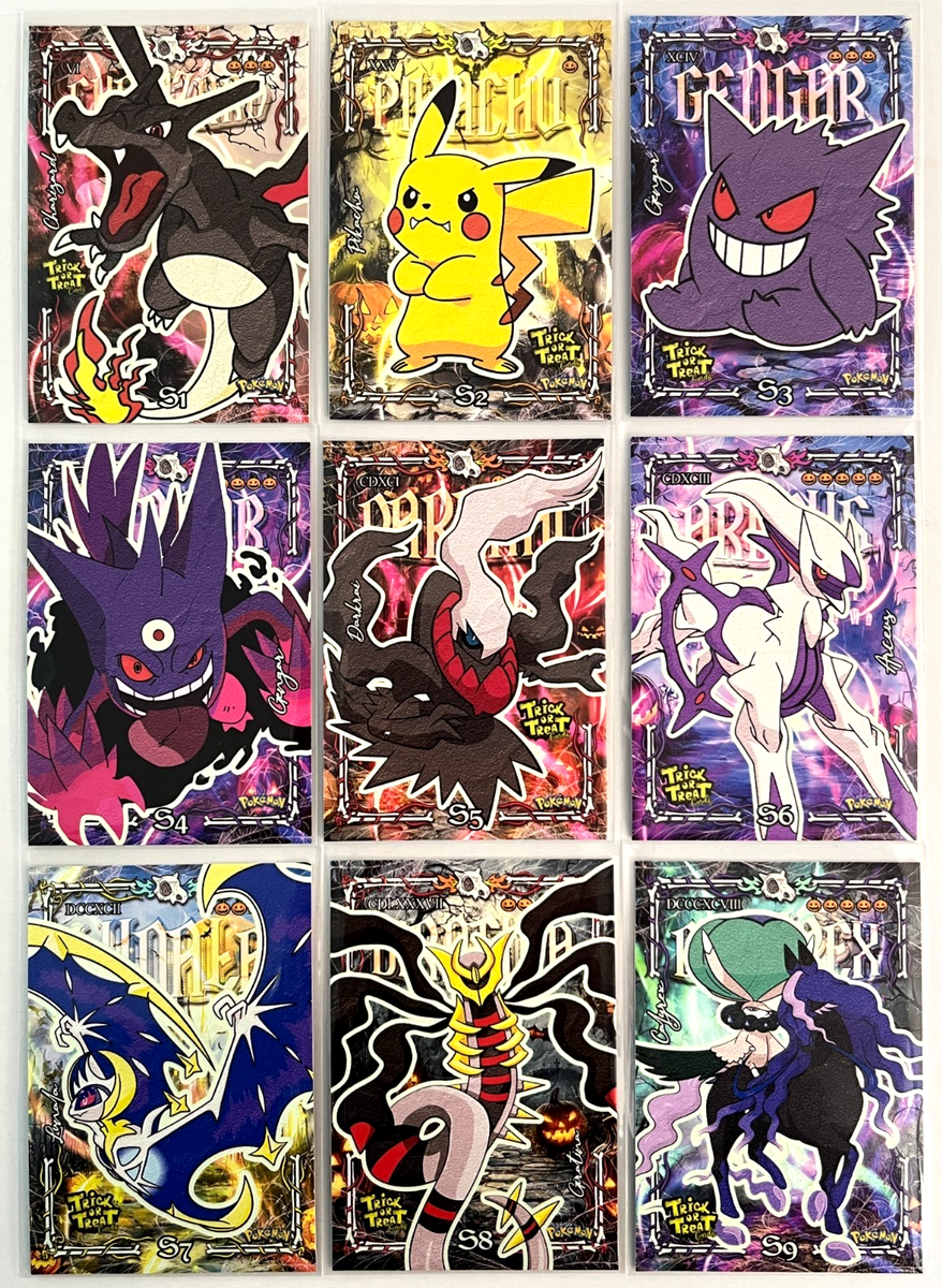 2025 POKEMON HALLOWEEN Trick Or Trade Prisma Cards Full Set 159