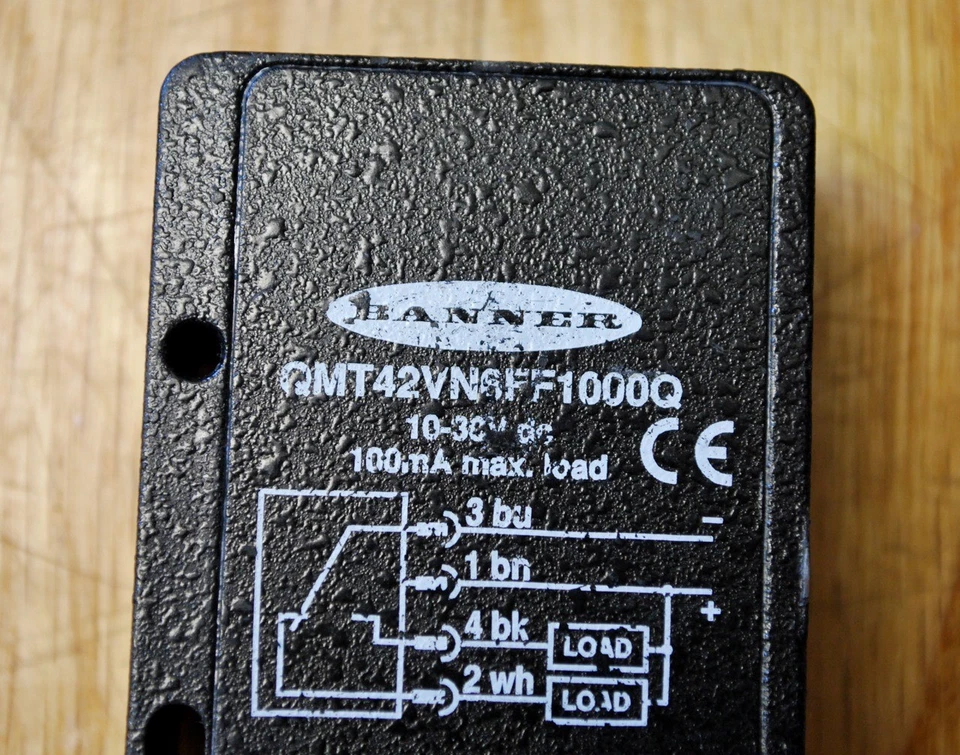 Banner QMT42VN6FF1000Q QMT42 Series Fixed Field Range - USED - Image 2 of 3