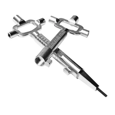 Steel Multi Tool for Locksmiths Cam Turner Cylinder Gauge Cupboard Keys Spindle