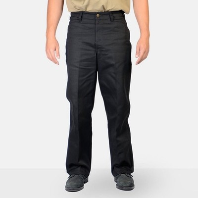 Ben Davis Men's Original Ben's Regular Twill Flat Front Work Pants
