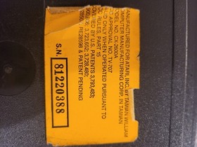 Vintage Atari 2600- With 1 Joystick Tested, Works