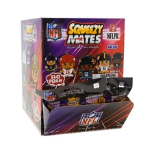 SqueezyMates NFL Gravity Feed Figurines Box (24 packs) SERIES 8 - 2026 Version