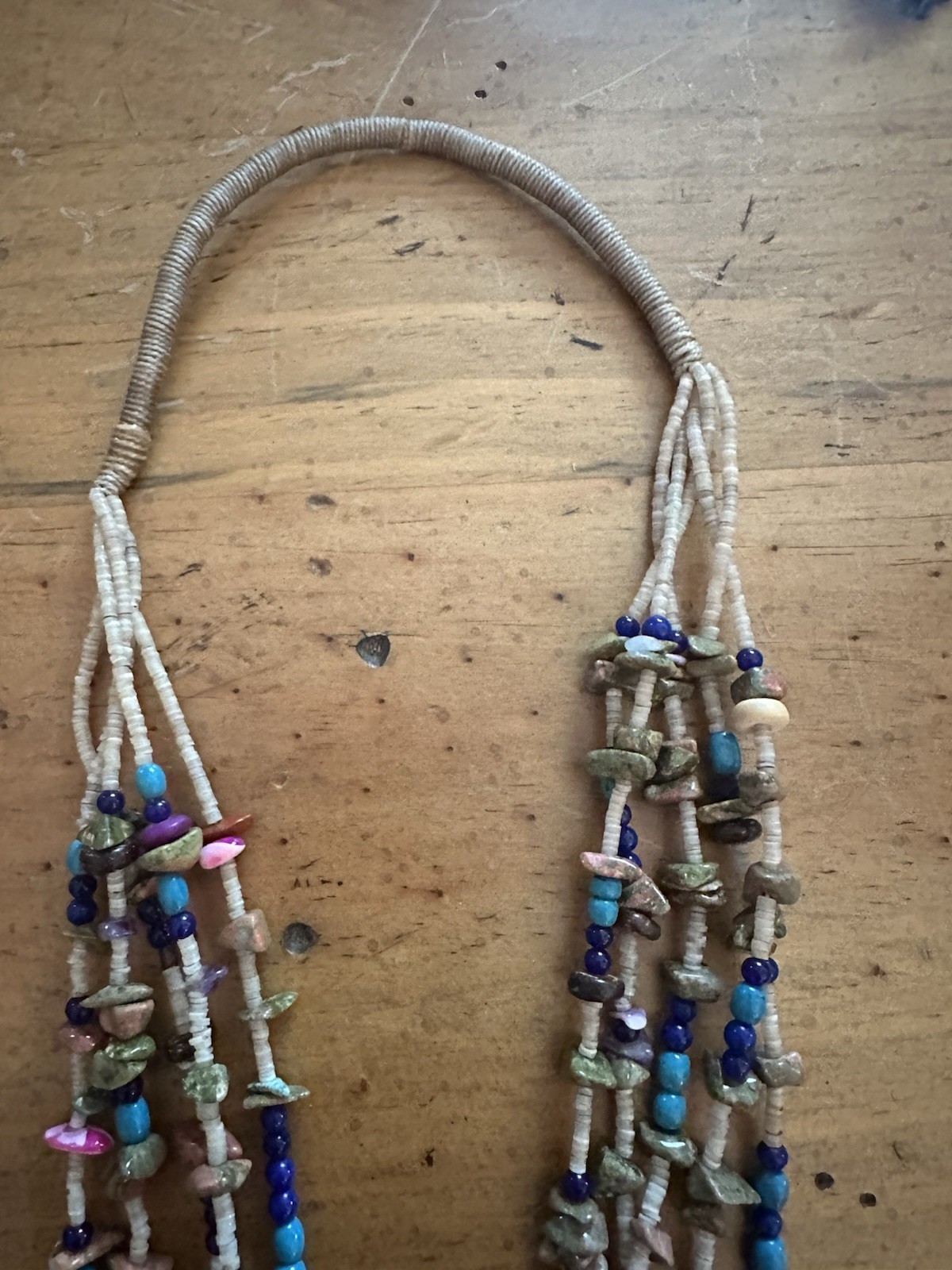 Native American Handmade Multi-Strand Multi-Stone… - image 4