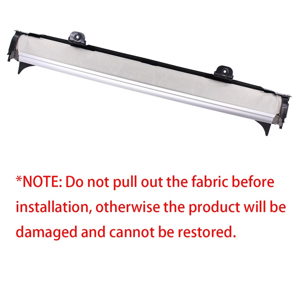 CUBIERTA PARASOL TECHO CORREDIZO GRIS PARA AUDI Q5 2010-2017/VW TIGUAN 2010 2011 2012-2016 Foto 2 de 4