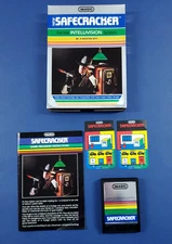 CiB Intellivision Safecracker Video Game Manual Overlays Complete