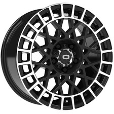Vision 349 Savage 17x8.5 5x5" -24mm Gloss Black Wheel Rim 17" Inch