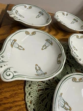 O.P. CO Syracuse China Thebes Pattern Ceramic Porringer Bowl (Sold Individually)