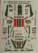Decal LANCIA Beta Montecarlo  GIRO d'ITALIA 1979--43e