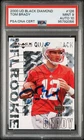 2000 UPPER DECK BLACK DIAMOND #126 TOM BRADY ROOKIE RC PSA 9 DNA AUTO 10