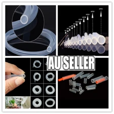 Food Grade Transparent Silicone Rubber Tube Hose Pipe Clear Beer Milk Soft 1M