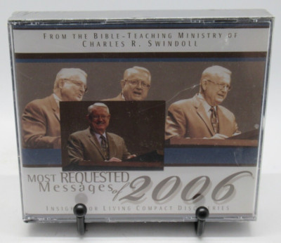 CHARLES SWINDOLL - MOST REQUESTED MESSAGES OF 2006 4-DISC AUDIO CD SET, MINISTRY
