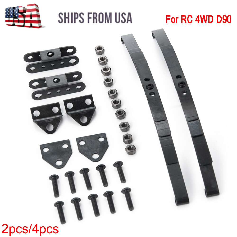 Steel Leaf Spring Suspension Bar for 1&sol;10 Scale RC Crawler SCX10 RC4WD D90 TF2