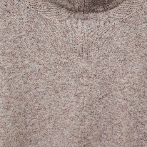 Loft Damen M Mockneck Dolman Sweater Pullover rosa grau fleckig weich Girl - Bild 7 von 7