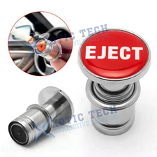 1PCS Red Eject Car Cigarette Lighter Plug Cover Button For Most Cars SUVs Trucks