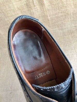 Alden 942 Medallion Tip Blucher Shoe