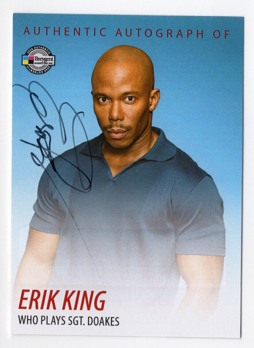 Erik King as Sgt. Doakes 2009 Breygent DEXTER Season 1 Erik King as Sgt. Doakes 2009 Breygent DEXTER Season 1