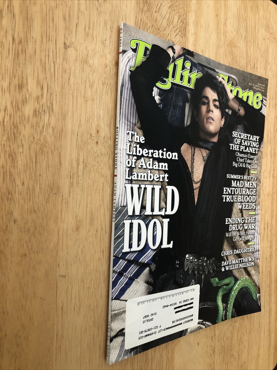 Rolling Stone Magazine June 25 2009 Adam Lambert | eBay